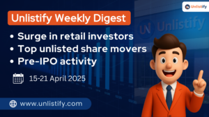 India’s Equity & Unlisted Shares Weekly Wrap (April 15–21, 2025)