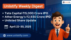 Weekly Unlisted Shares Digest (April 22–30, 2025)