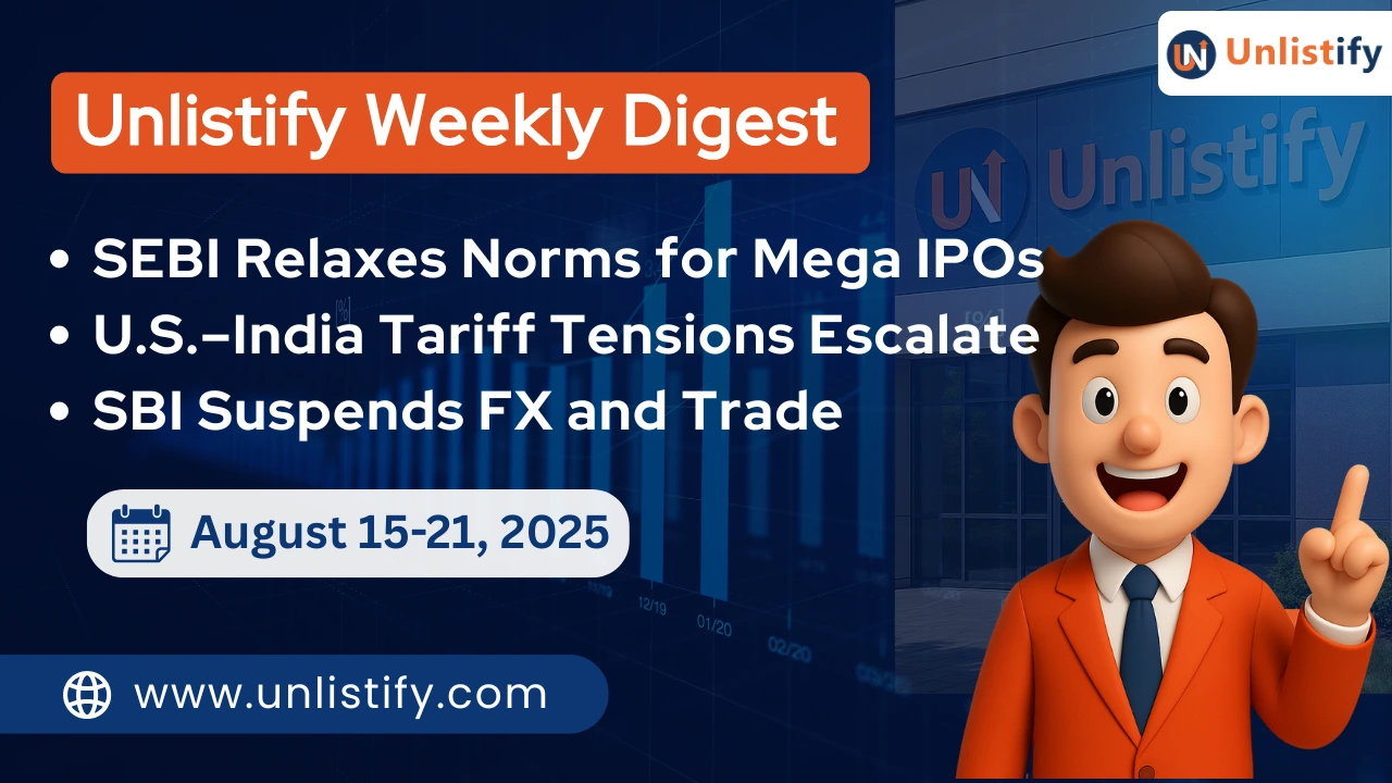 Unlistify Weekly Highlights (15–21 Aug 2025)