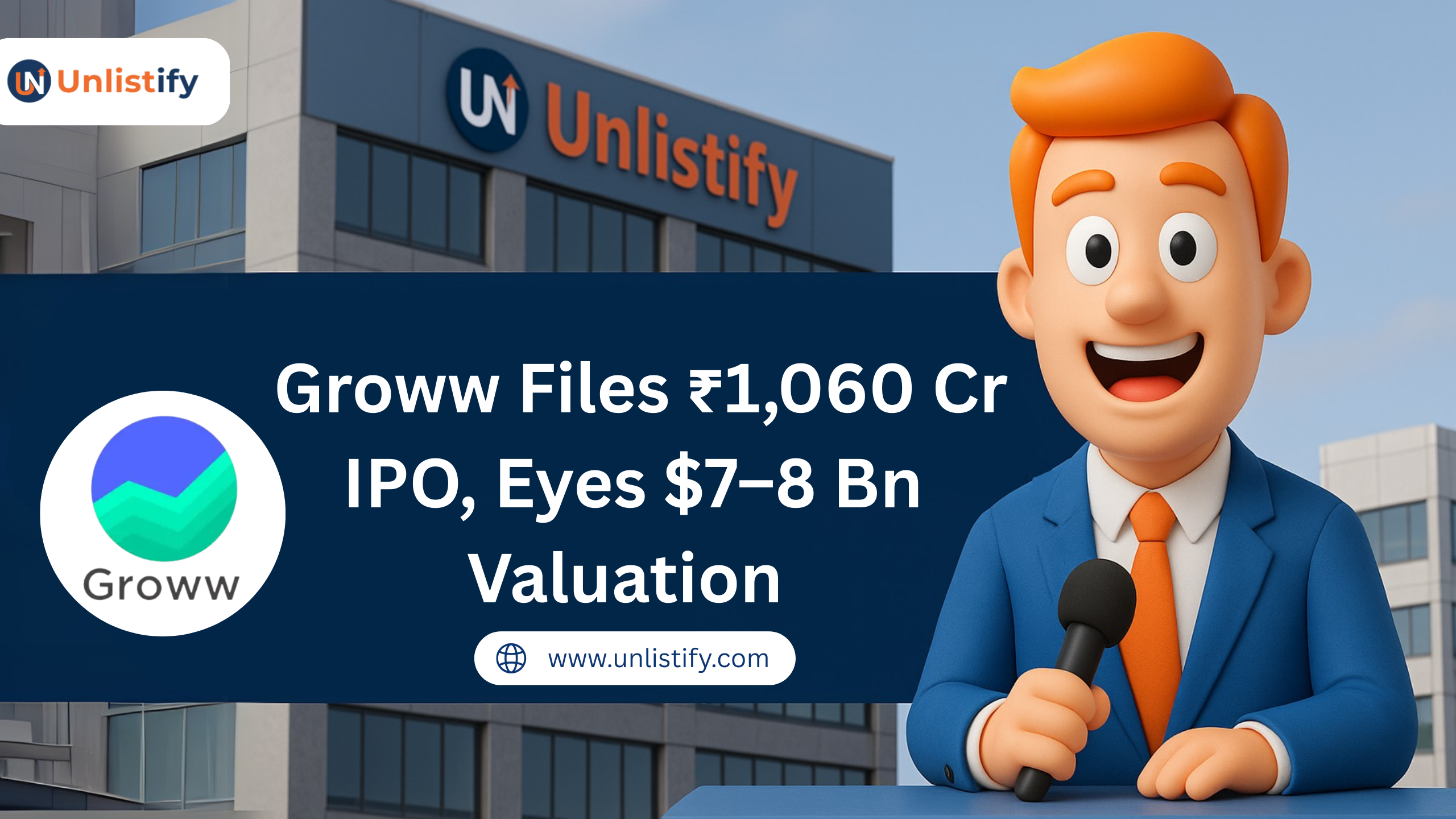 Groww Files ₹1,060 Cr IPO, Eyes –8 Bn Valuation