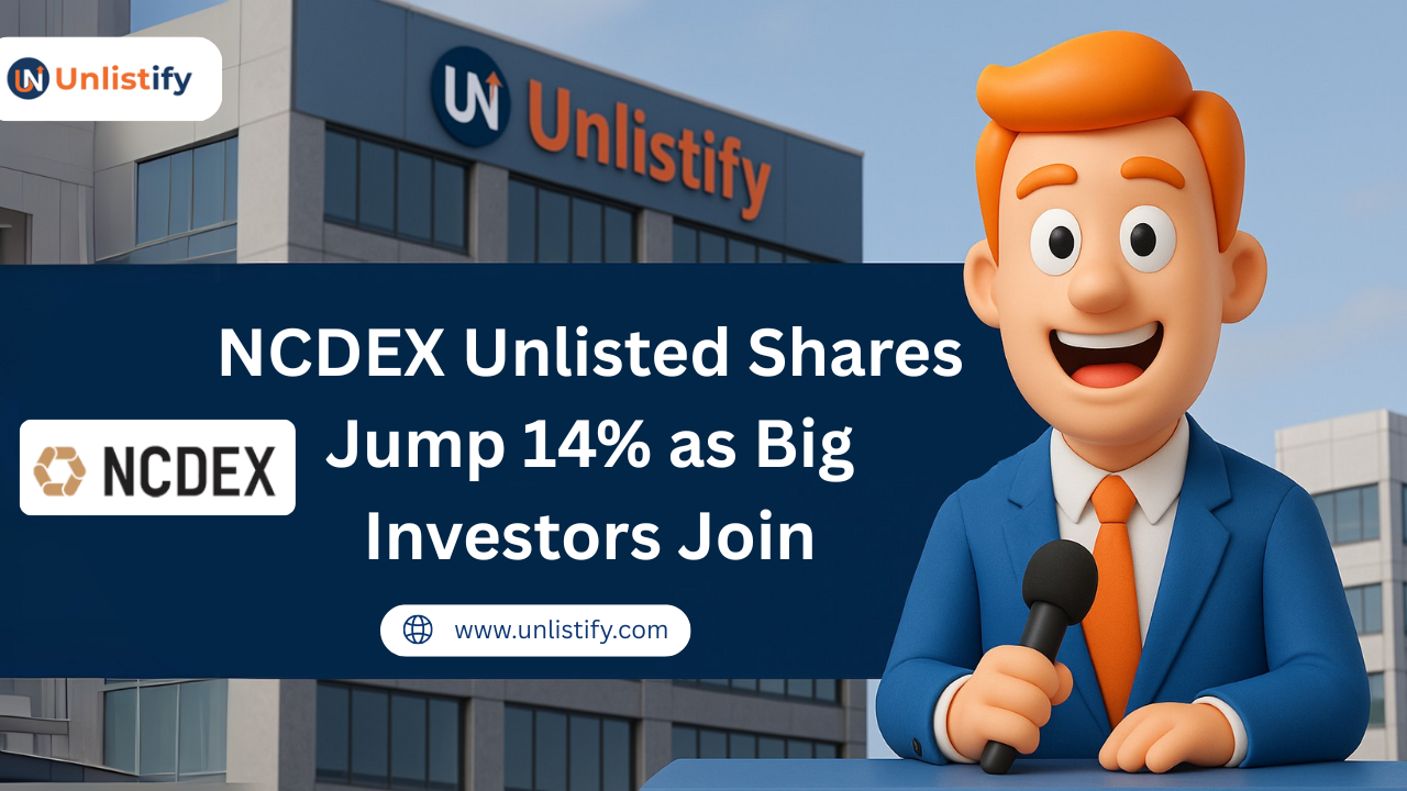 NCDEX Unlisted Shares Surge 14.5% on Backing from Big Investors